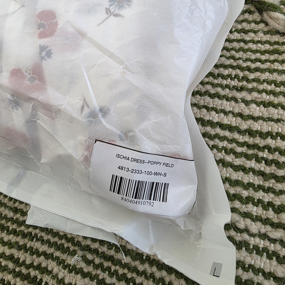 Doen Ischia Dress In Poppy Fields Size Small - Picture 8 of 8